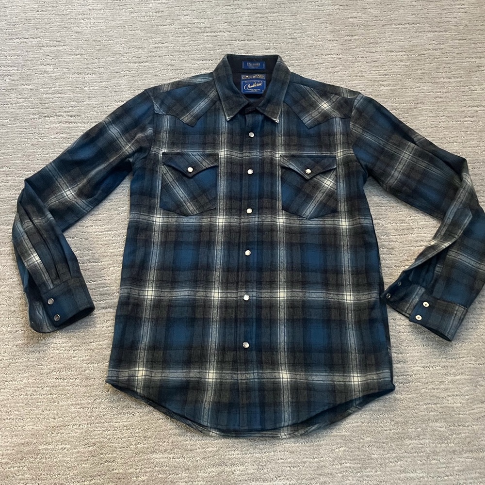 Lucky Brand x Pendleton Pearl Snap Epic Flannel shirt Small